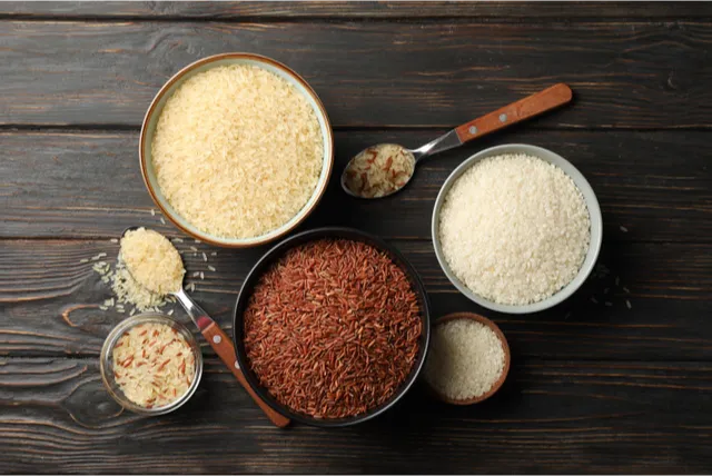 varios tipos de arroz