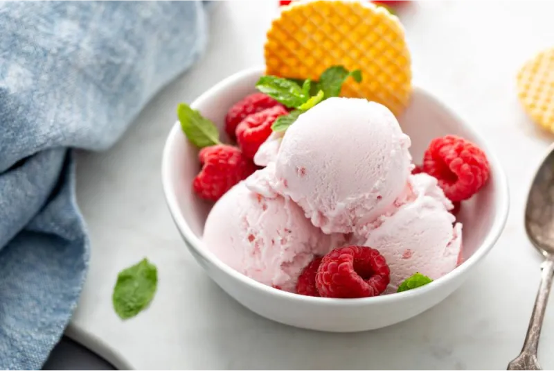 helado de frutas